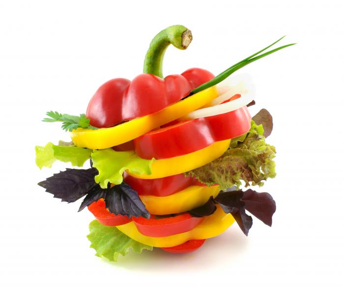 Hamburger de légumes frais - menu anti-cholestérol