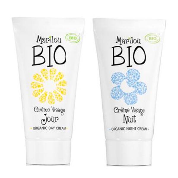 Lot 1 crème de jour + 1 crème de nuit - Marilou bio