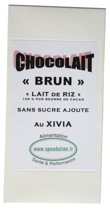 chocolat brun au xylitol