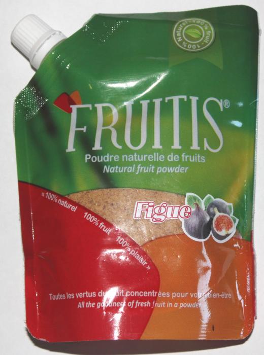 Poudre naturelle de figue Fruitis