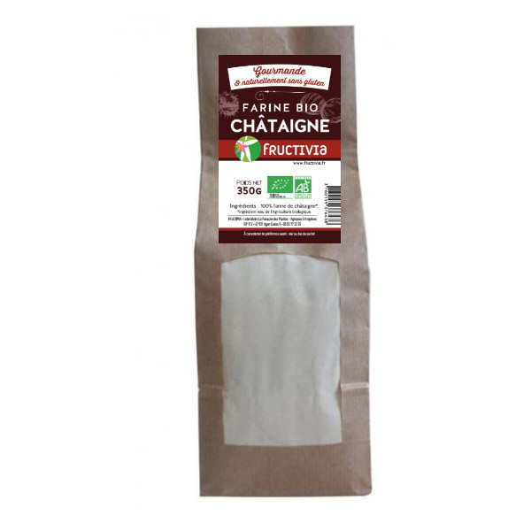 Farine de Chataigne Bio sans Gluten