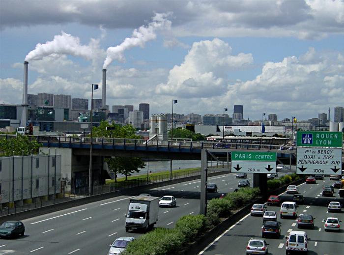 Paris, le périphérique